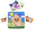 Životný cyklus včely - Vkladacie puzzle, 1 hračky pre deti