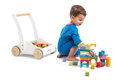 Le Toy Van Petilou - Vozík s dúhovými kockami, 1, hračky pre deti