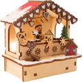 Sada lámp Vianočné trhy 1, drevené hračky pre deti