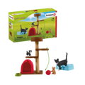 Schleich Škrabadlo pre mačky s vyhliadkovou plošinou, 7, hračky pre deti