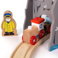 Bigjigs Rail Tunel s majákom a heliportom, 6, hračky pre deti