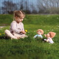 Bigjigs Toys Látková bábika Shannon 25 cm, 5, hračky pre deti