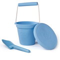Bigjigs Toys Silikónové frisbee modré Powder, 4, hračky pre deti