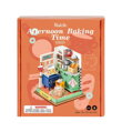 RoboTime Drevené 3D puzzle Miniatúra domčeka Popoludňajšie pečenie, 5, hračky