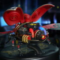 RoboTime Drevené 3D puzzle Model prieskumného chrobáka, 3, hračky