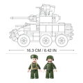 Sluban Model Bricks M38-B0753 Obrnené bojové vozidlo 6x6 EBRC Jaguar, 1, hračky