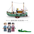 Sluban ModelBricks M38-B1119 Rybárska loď Ellie, 3, hračky