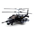 Sluban Model Bricks M38-B0752 Bojový vrtuľník Ka-50 Black Shark, 3, hry pre deti