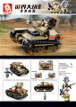 Sluban WWII M38-B0709 Malý tank, 1, hračky