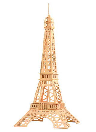 Woodcraft Drevené 3D puzzle Eiffelova veža P030