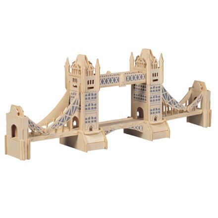 Woodcraft Drevené 3D puzzle Tower Bridge P055