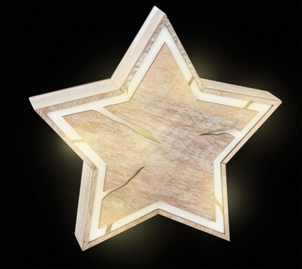 Dekoračné svietidlo Hviezda compact