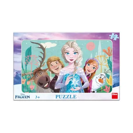 Dino Puzzle Frozen: Rodina 15 dielov