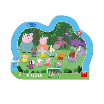 Dino Puzzle Peppa Pig 25 dielov