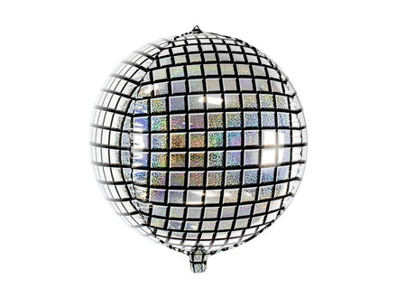 Fóliový balón Disco guľa, 40 cm