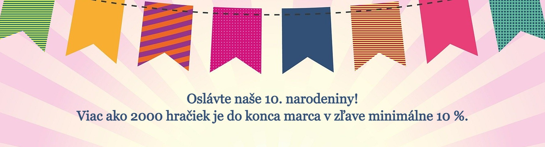 Oslavujeme 10 rokov