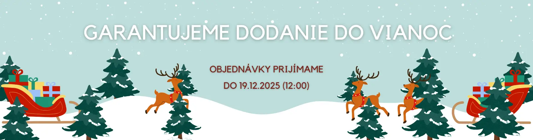 Doručenie do Vianoc