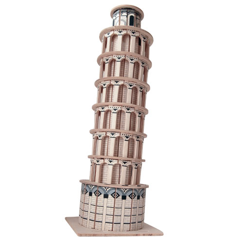 E-shop Woodcraft Drevené 3D puzzle Šikmá veža P172
