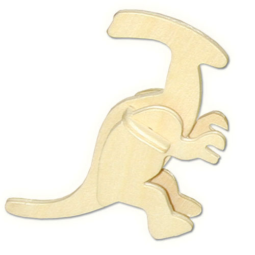 E-shop Woodcraft Drevené 3D puzzle Mini Parasaurolophus MA1042