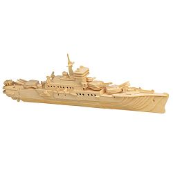 Woodcraft Drevené 3D puzzle Krížnik P047