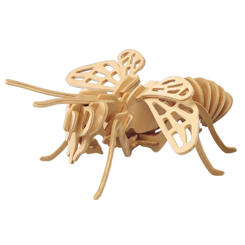 Woodcraft Drevené 3D puzzle Včela E018