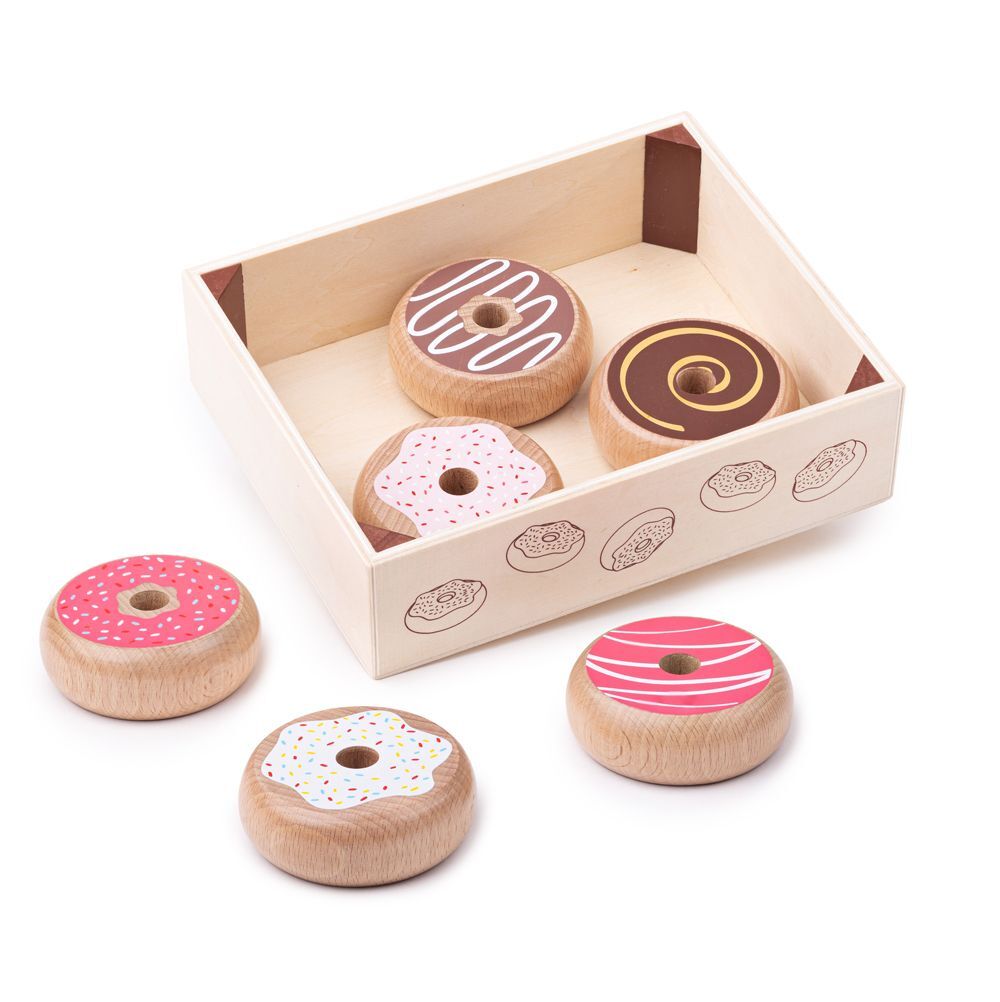 E-shop Bigjigs Toys Krabička s donutmi