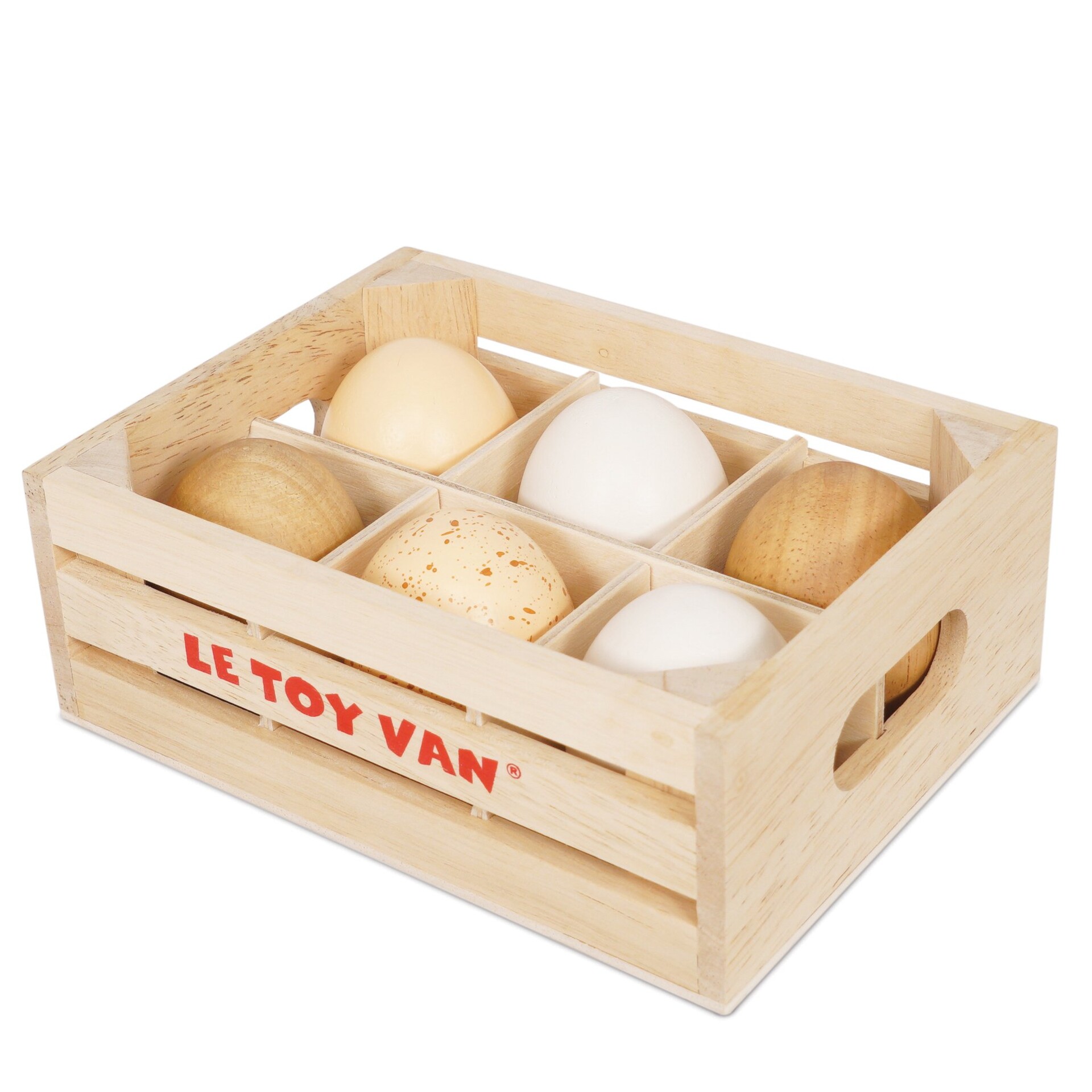 E-shop Le Toy Van Farmárske vajcia v debničke