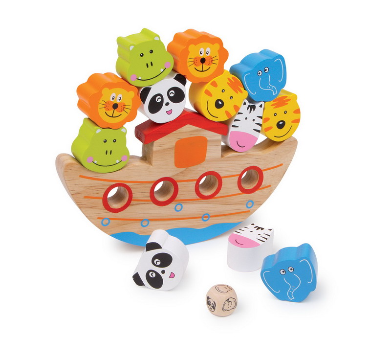 E-shop Drevená montessori hra - Balancujúca archa