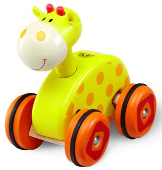 E-shop Wonderworld Ťahacia žirafa na kolieskach