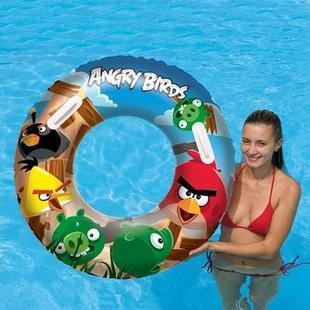 Bestway 96103B Nafukovacie koleso veľké - Angry Birds