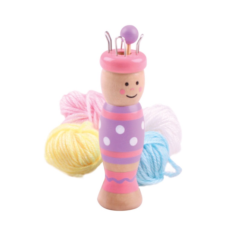 Bigjigs Toys Bábika na pletenie