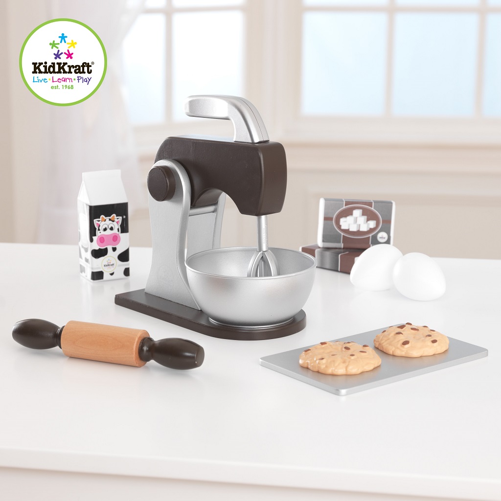 KidKraft mixér hnedý set