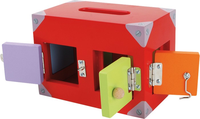 E-shop Motorická hra Box so zámkami