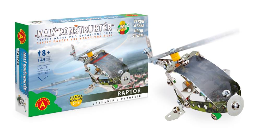 Alexander Malý konštruktér - Vrtuľník Raptor