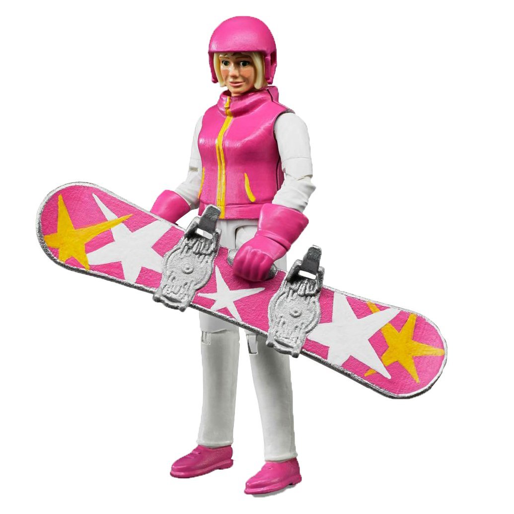 Bruder 60420 Bworld Figúrka Snowboardistka