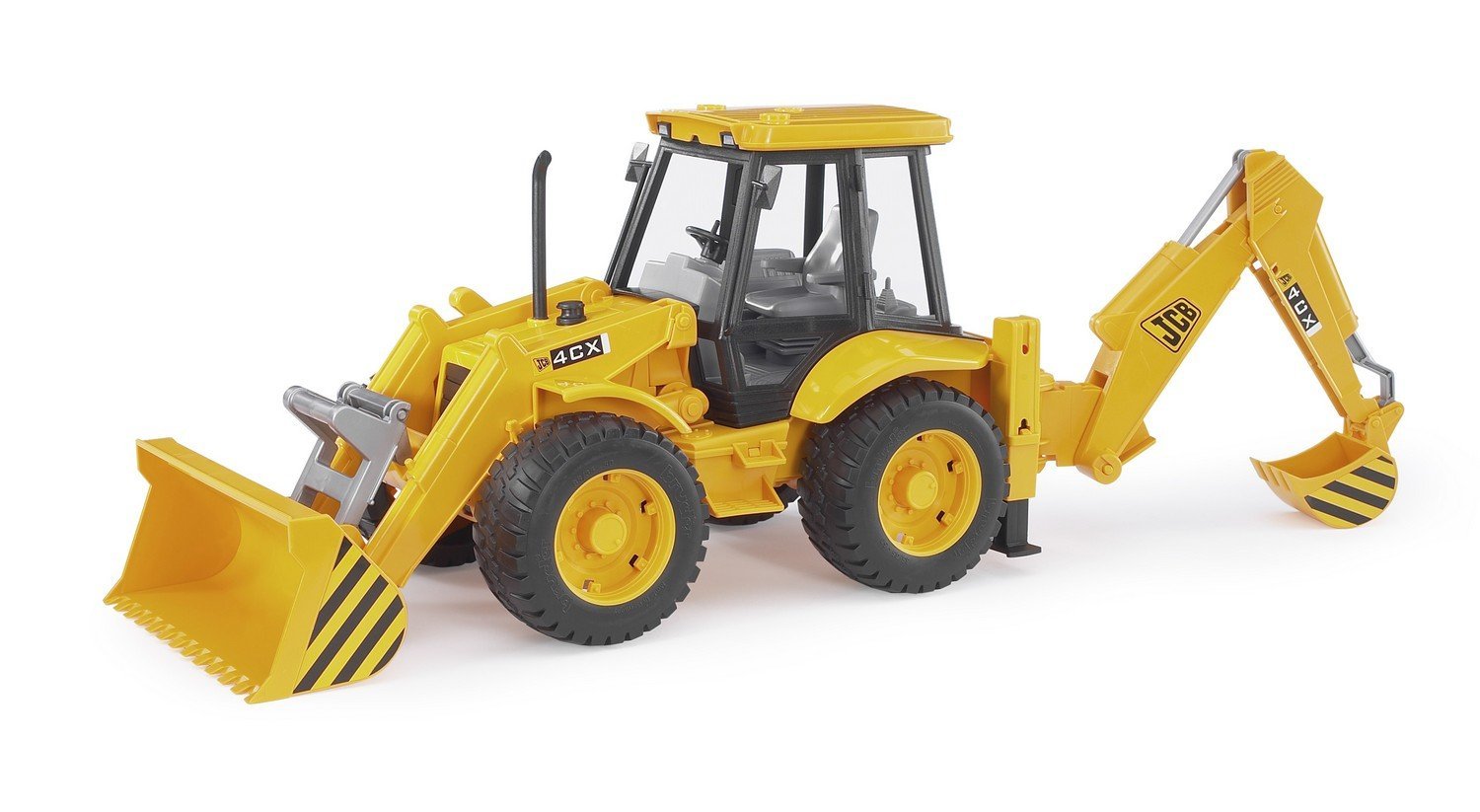 E-shop Bruder 2428 Traktor JCB 4CX čelný nakladač + bager