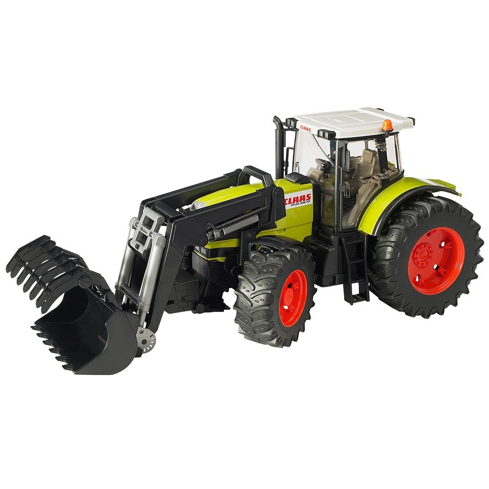 Bruder 3011 traktor Claas Atles 936 RZ s predným nakladačom