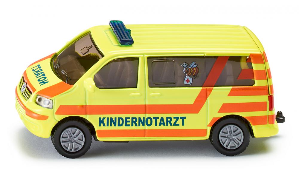 SIKU Blister - Detská ambulancia, VW Transporter 1:55
