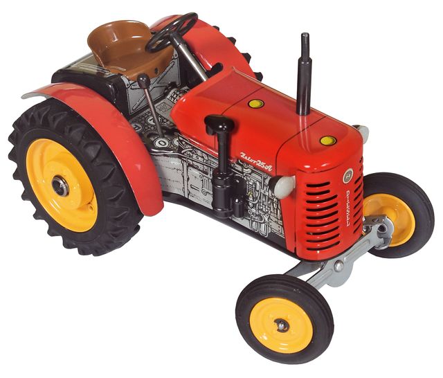 Kovap Traktor ZETOR 25A červený