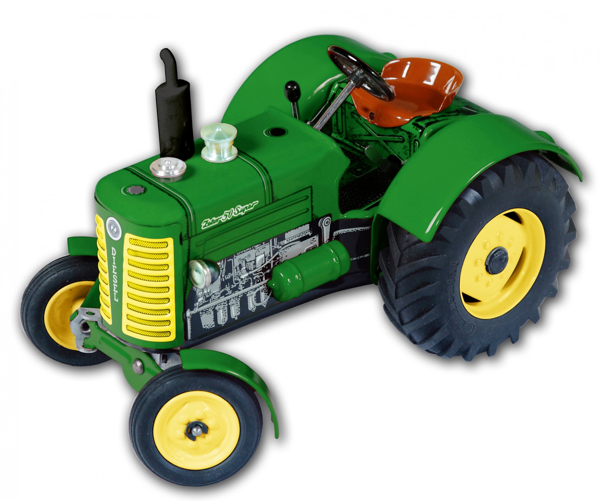 Kovap Traktor Zetor 50 Super zelený