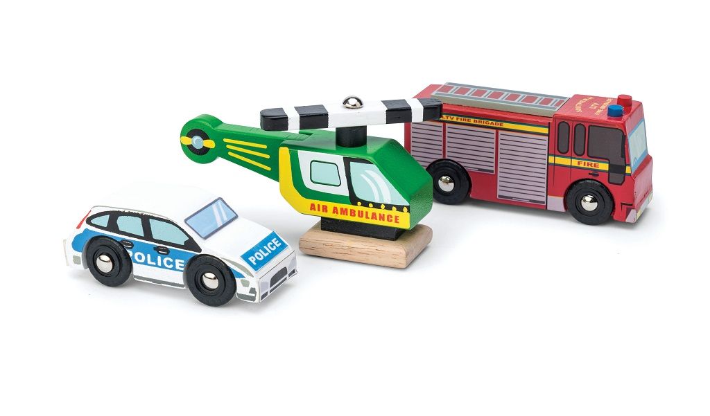 E-shop Le Toy Van set autíčok Záchranári