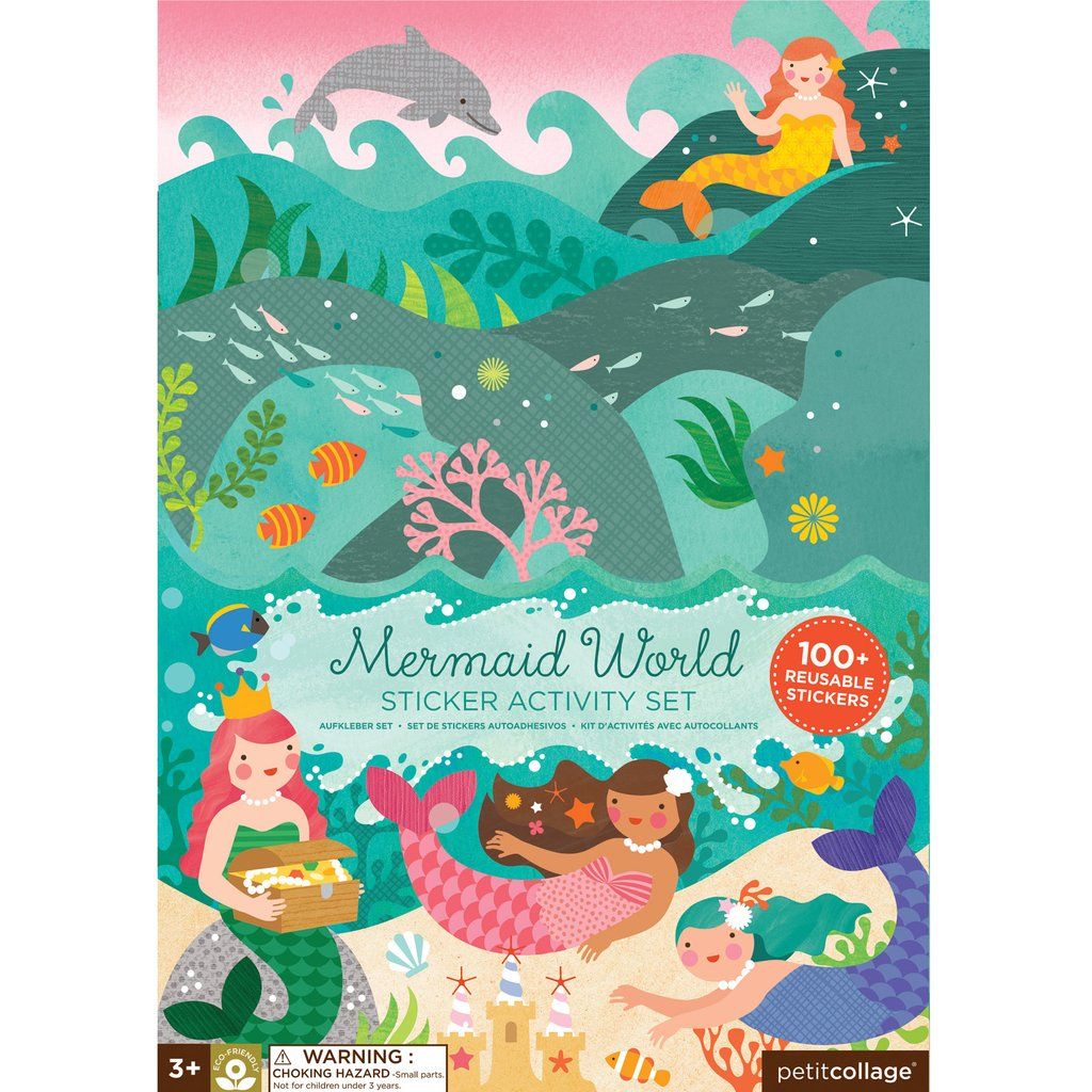 E-shop Petitcollage kreatívne samolepky - Svet morskej víly