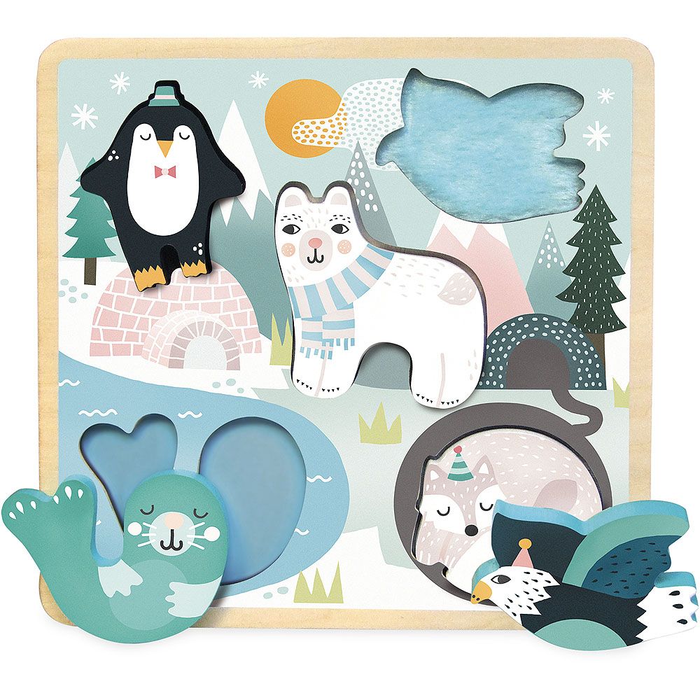 E-shop Vilac Hmatové puzzle Ice