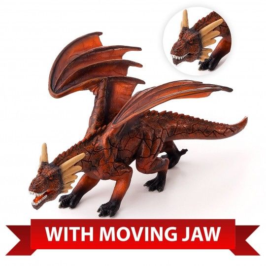 E-shop Mojo Ohnivý drak s pohyblivou čeľusťou