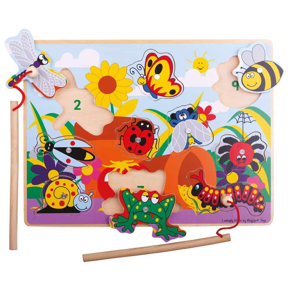 E-shop Bigjigs Toys Drevené chytanie hmyzu