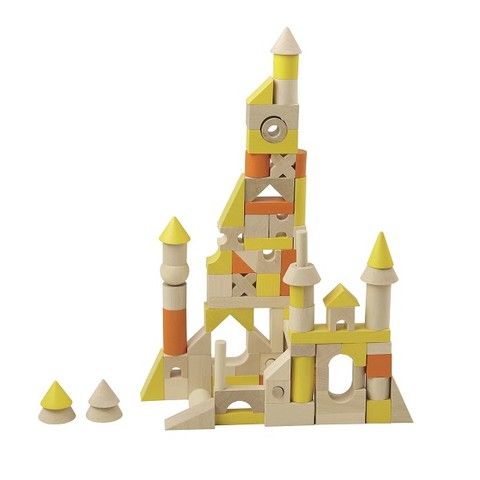 E-shop Detoa Drevené kocky L 96 dielikov