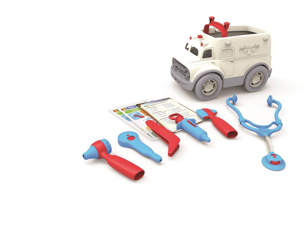 E-shop Green Toys Záchranka s lekárskym vybavením