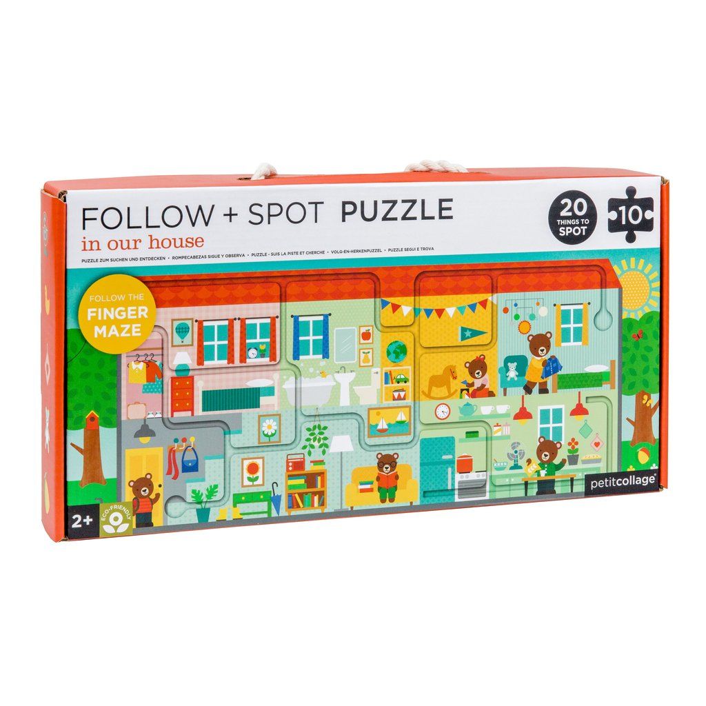 E-shop Petitcollage Bludisko a puzzle Náš domov