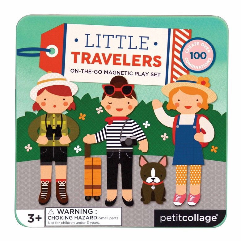 E-shop Petitcollage Magnetická knižka Cestovanie