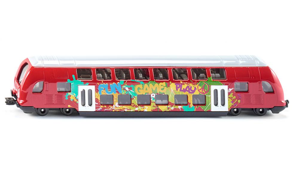 SIKU Super - dvojposchodový vlak 1:87